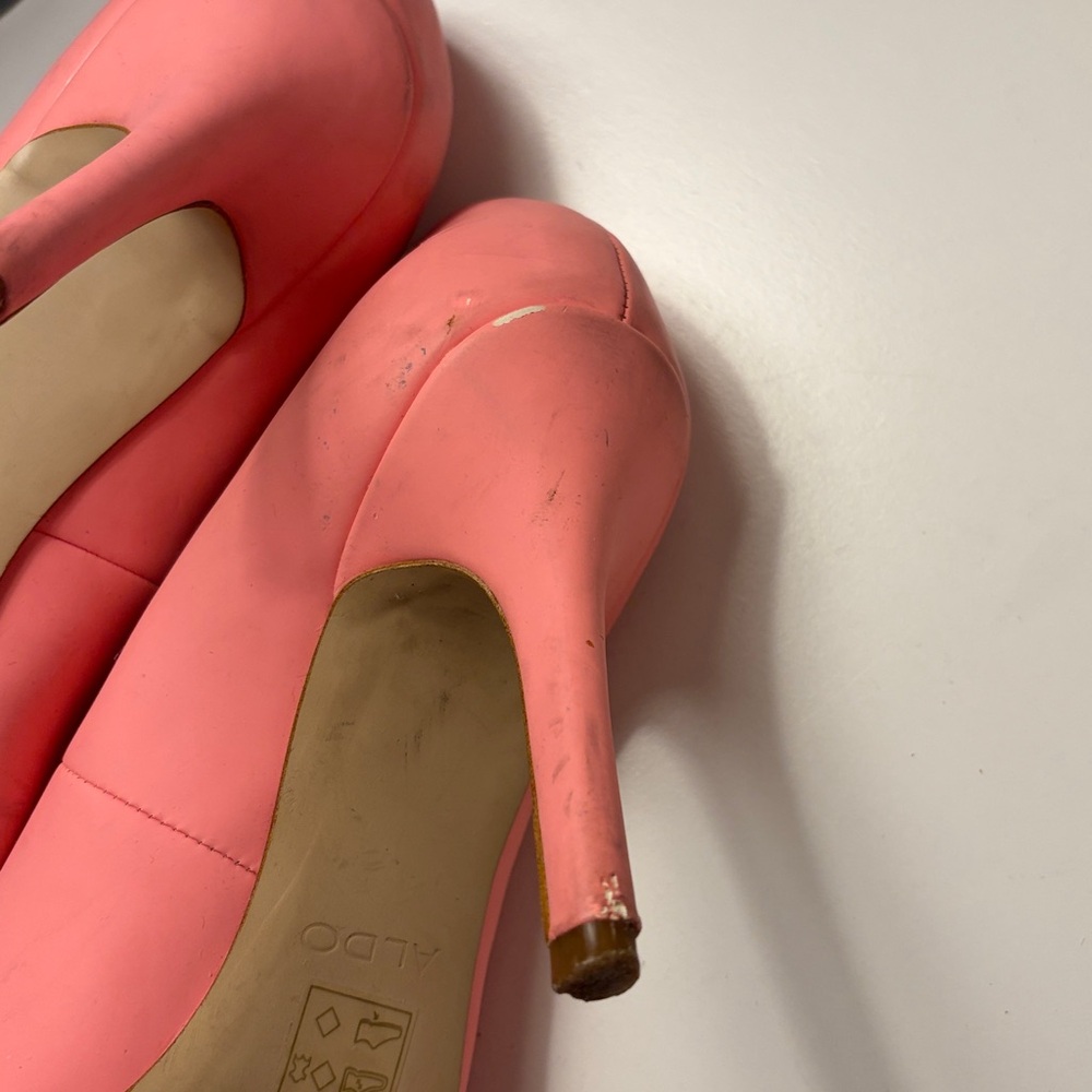 Aldo YBUVIA Matte Pink Heels - Picture 12 of 16